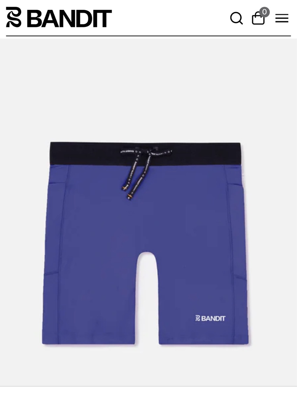 Bandit Running STAMINA 7" COMPRESSION - PURPLE DUSK